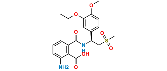 Picture of  2-Desacetylapremilast open chain analog