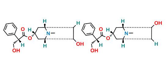 Picture of Atropine Impurity E (7-hydroxyhyoscyamine) & Atropine Impurity D (6-hydroxyhyoscyamine)