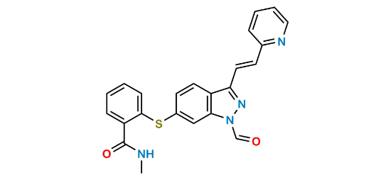 Picture of Axitinib N-Formyl Impurity