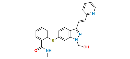 Picture of Axitinib N-Hydroxymethyl Impurity
