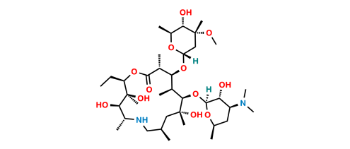 Show details for Azithromycin EP Impurity A  Picture of Azithromycin EP Impurity A
