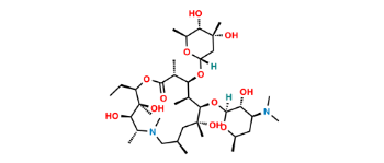 Show details for Azithromycin EP Impurity C Picture of Azithromycin EP Impurity C