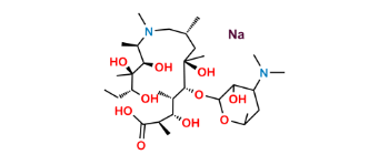 Show details for 3-Hydroxy Azithromycinoic Acid Sodium Salt  Picture of 3-Hydroxy Azithromycinoic Acid Sodium Salt
