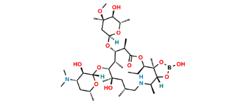 Show details for Azaerythromycin A 11,12-hydrogen borate Picture of Azaerythromycin A 11,12-hydrogen borate