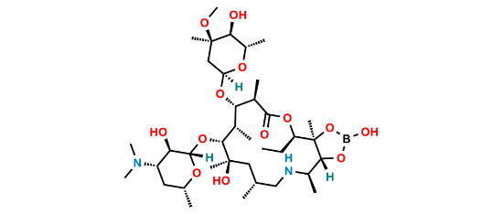 Picture of Azaerythromycin A 11,12-hydrogen borate