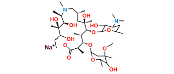 Show details for Azithromycin Impurity 3 Sodium Salt Picture of Azithromycin Impurity 3 Sodium Salt