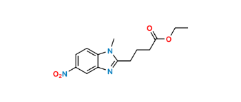 Picture of Bendamustine Nitro Ethyl Ester Impurity