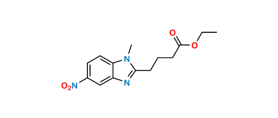 Picture of Bendamustine Nitro Ethyl Ester Impurity