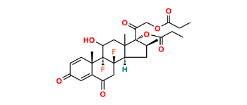 Picture of 6-Oxo-betamethasone 17,21 dipropionate