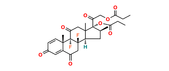 Picture of 6,11-Dioxo-betamethasone 17,21 dipropionate