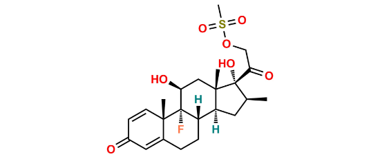 Picture of Betamethasone 21-mesylate