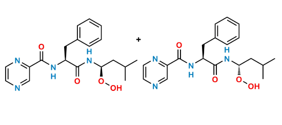Picture of Bortezomib R and S hydroperoxide