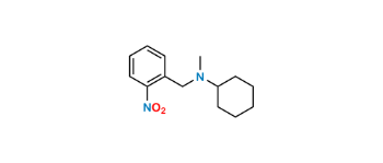 Picture of Bromhexine Impurity (N-(2-Nitrobenzyl)-N-cyclohexyl-N-methylamine)