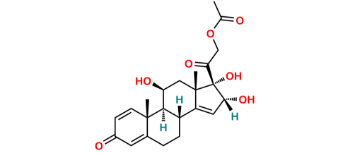 Picture of Budesonide 1,4,14-Triene Triol Impurity