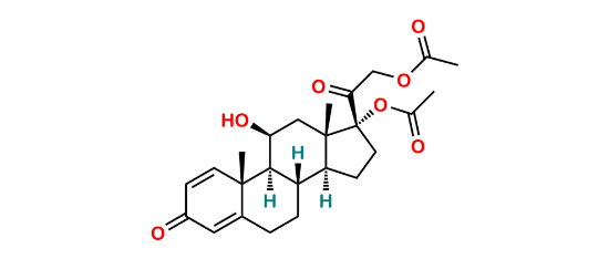 Picture of Budesonide 17,21-Diacetyloxy Impurity