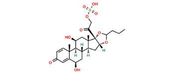 Picture of 6-Beta-Hydroxy Budesonide Sulfate