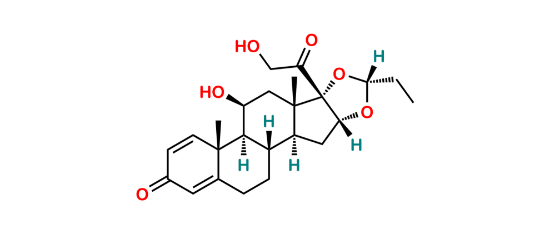Picture of Budesonide Propionaldehyde Impurity