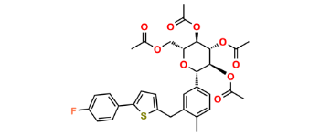 Picture of Tetra acetyl Canagliflozin