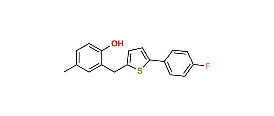 Picture of Canagliflozin Hydroxy Impurity-2 