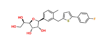 Picture of Cangliflozin Furanose Impurity