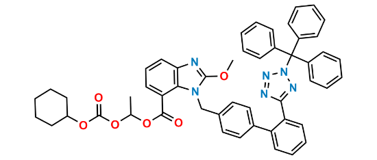 Picture of Candesartan Cilexetil N2-Trityl Methoxy Analog