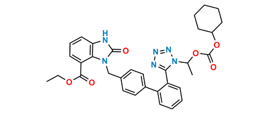 Picture of Candesartan Ethyl Ester Desethyl N1-Cilexetil Analog