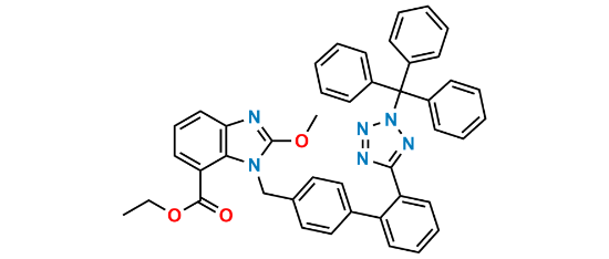 Picture of Candesartan Ethyl Ester N2-Trityl Methoxy Analog
