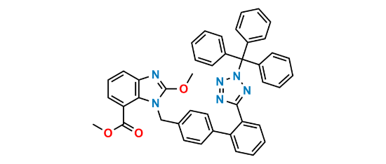 Picture of Candesartan Methyl Ester N2-Trityl Methoxy Analog