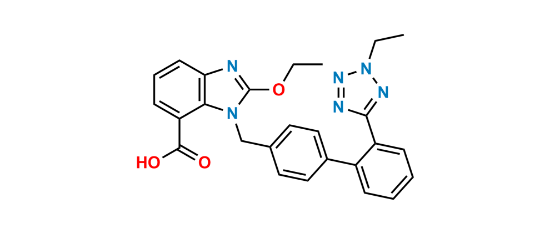 Picture of Candesartan N2-Ethyl Impurity