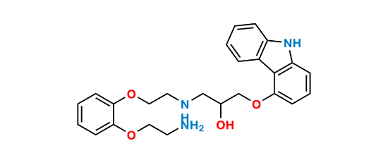 Picture of Carvedilol O-Desmethyl O-Aminoethyl Impurity