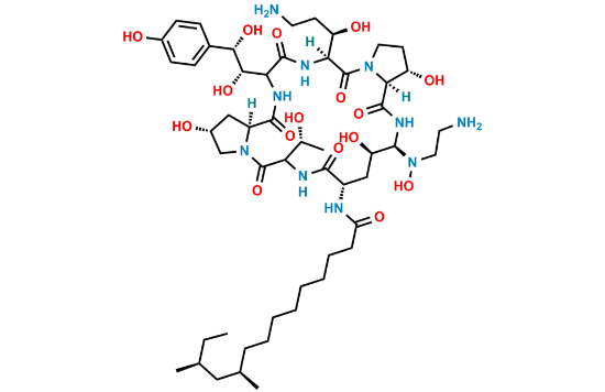 Picture of Caspofungin Hydroxylamine Impurity