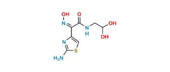 Picture of Cefdinir Thiazolylacetyl Glycine Oxime Acetal Impurity (USP)