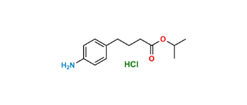 Picture of isopropyl-4-(4-aminophenyl)butyrate