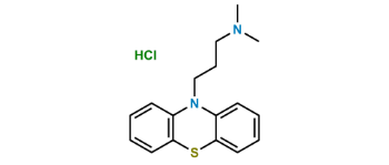 Picture of Chlorpromazine EP Impurity C (HCl)