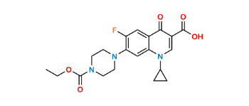 Picture of N-Ethoxycarbonyl-ciprofloxacin