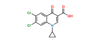 Picture of Ciprofloxacin Chloro Analog Acid