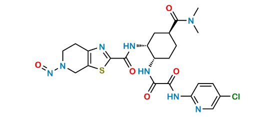 Picture of N-Nitroso Desmethyl Edoxaban