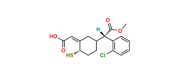 Picture of Clopidogrel thiol metabolite H3