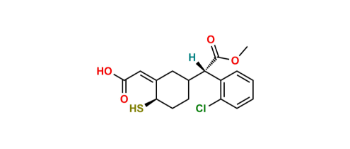 Picture of Clopidogrel thiol metabolite H4