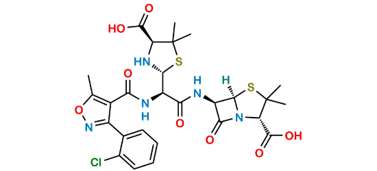 Picture of Cloxacillin penicilloic Penicillamide