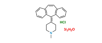 Picture of Cyproheptadine Hydrochloride Sesquihydrate