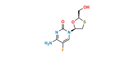 Picture of Emtricitabine Diastereomer Impurity
