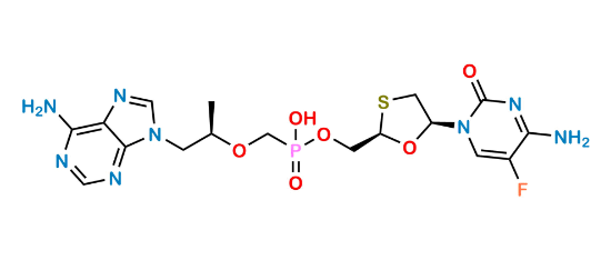 Picture of EMTRICITABINE TENOFOVIR FT1 IMP