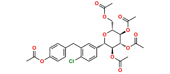 Picture of O-Pentaacetyl O-Desethyl Dapagliflozin