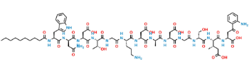 Picture of Daptomycin Lactone Open Ring Impurity