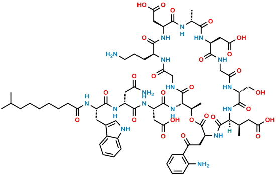 Picture of Isodecyl isomer of Daptomycin