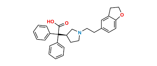 Picture of Darifenacin Carboxylic Acid Impurity Picture of Darifenacin Carboxylic Acid Impurity