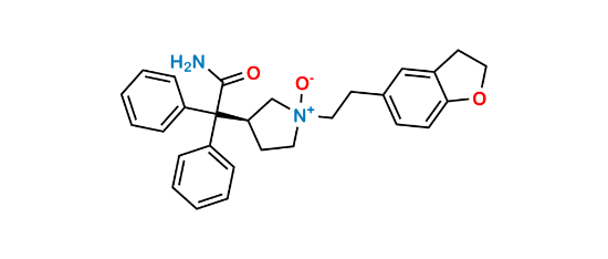 Picture of Darifenacin N-Oxide Impurity  Picture of Darifenacin N-Oxide Impurity