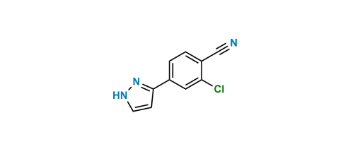 Show details for Darolutamide Pyrazol benzonitrile Impurity Picture of Darolutamide Pyrazol benzonitrile Impurity