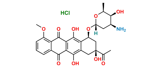 Picture of Daunorubicin Hydrochloride